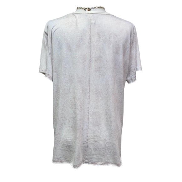 We The Free Distressed Washed Out Snakeskin Print - Picture 3 of 4